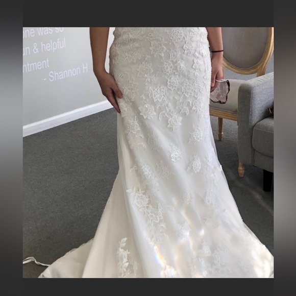 NWT Modeca Wedding Dress, no alterations. - Picture 5 of 5